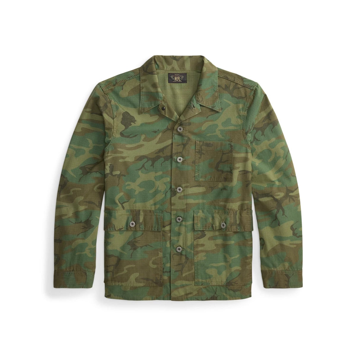 RRL Camo Ripstop Overshirt Camo FINAL SALE