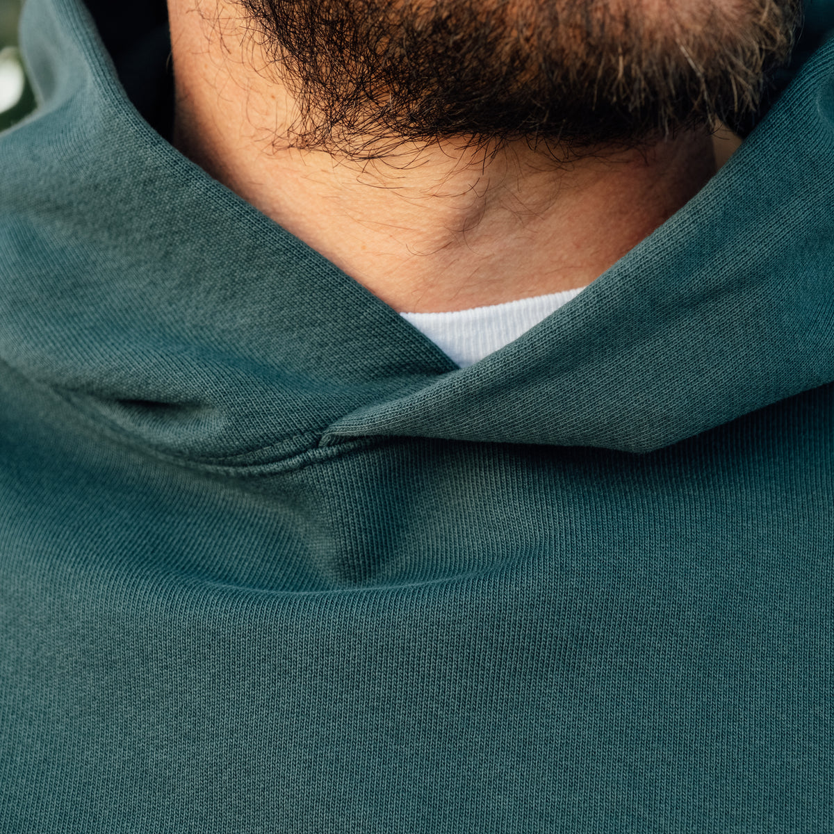 Snake Oil Provisions French Terry Loopback Hoodie Emerald FINAL SALE