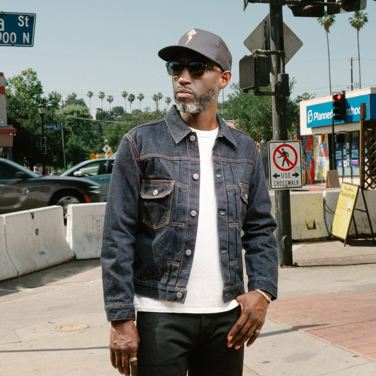 The Flat Head FN-OJ-D002 1950s Type 2 Denim Jacket Indigo