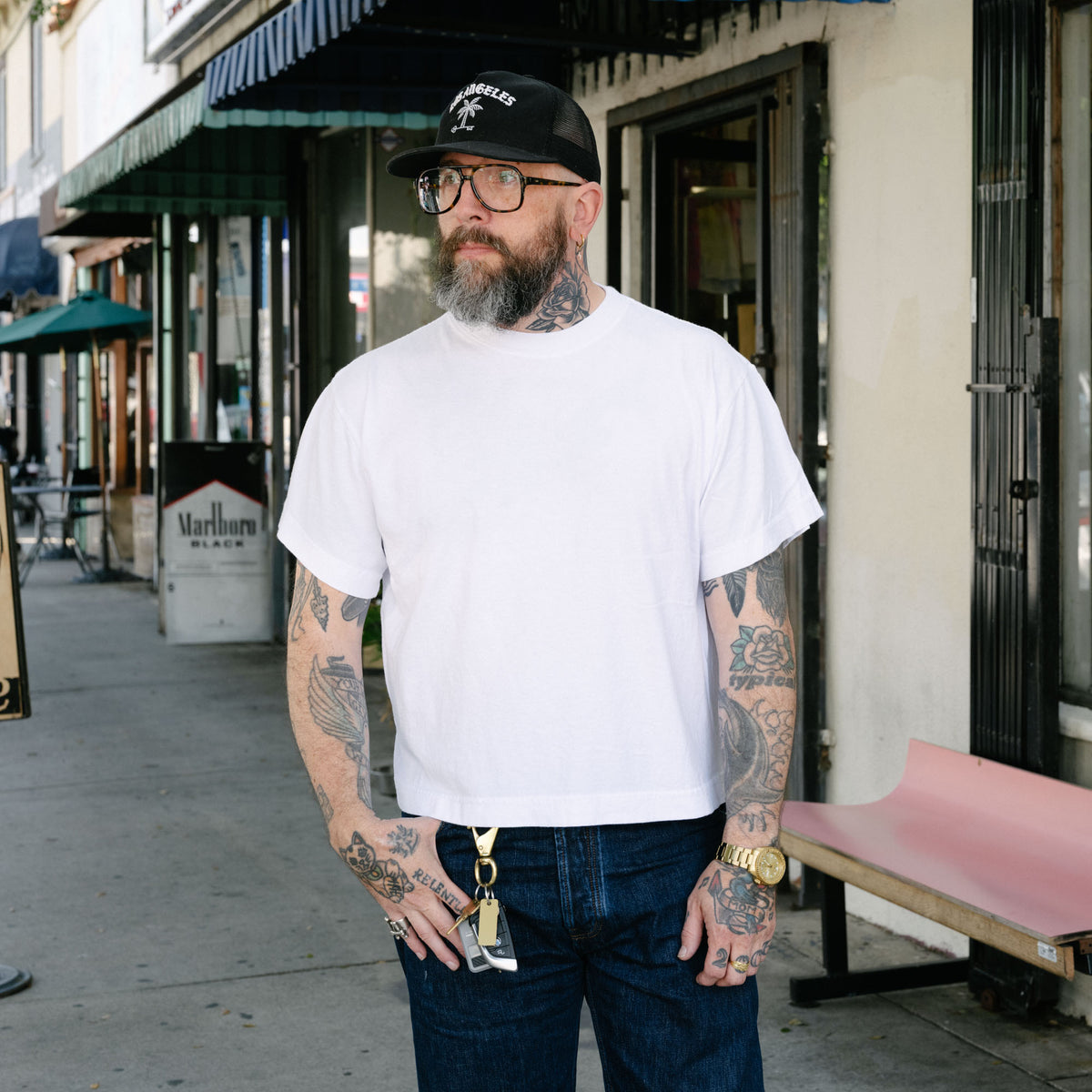 Snake Oil Provisions Easy Tee White