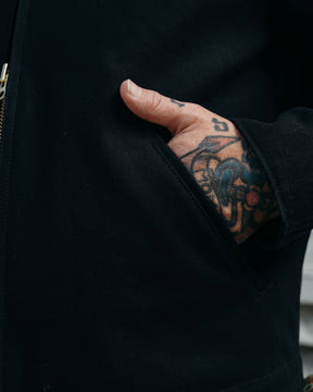 Snake Oil Provisions x Golden Bear Figueroa Canvas Work Jacket Black