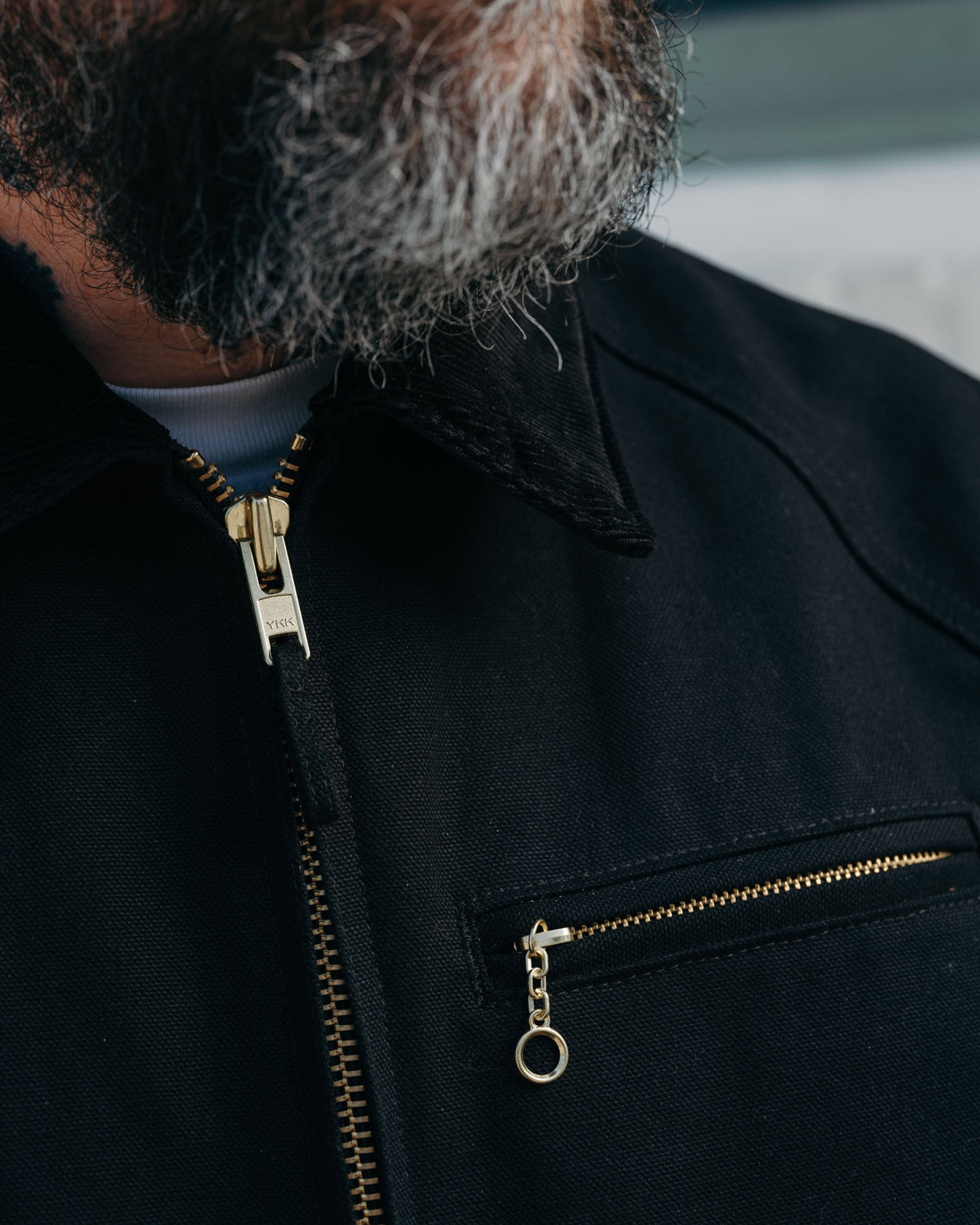 Snake Oil Provisions x Golden Bear Figueroa Canvas Work Jacket Black