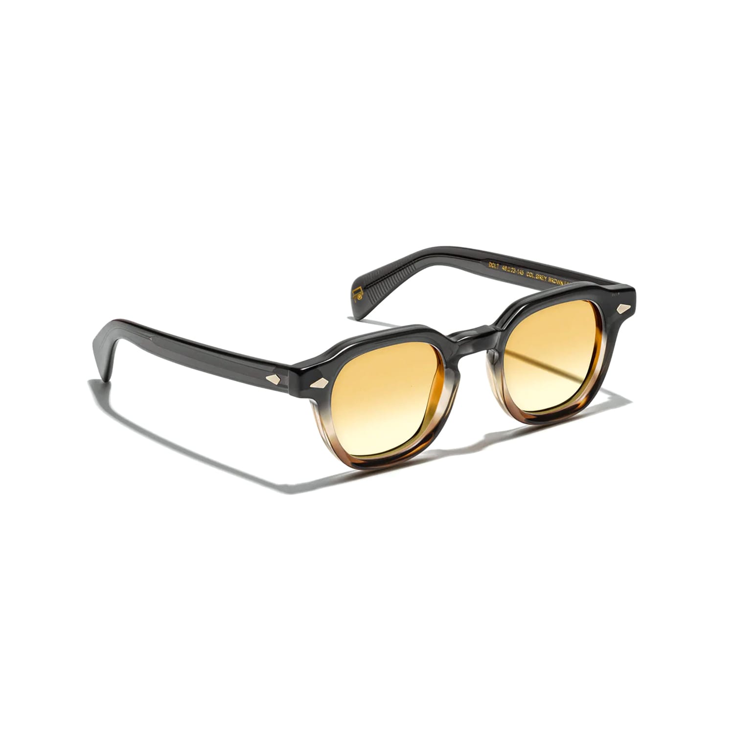 MOSCOT Dolt Sun Grey Brown Fade