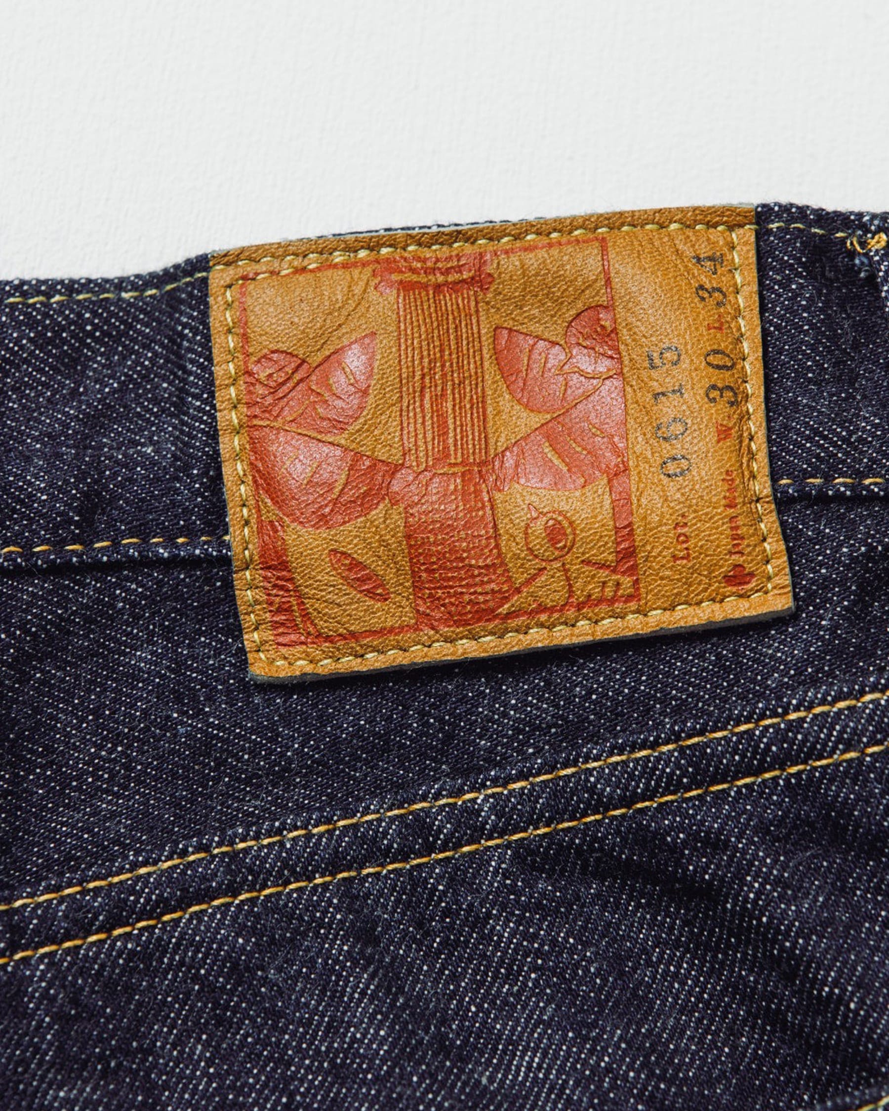 Omoto 0615 13.5oz Denim Relax Fit Button Fly