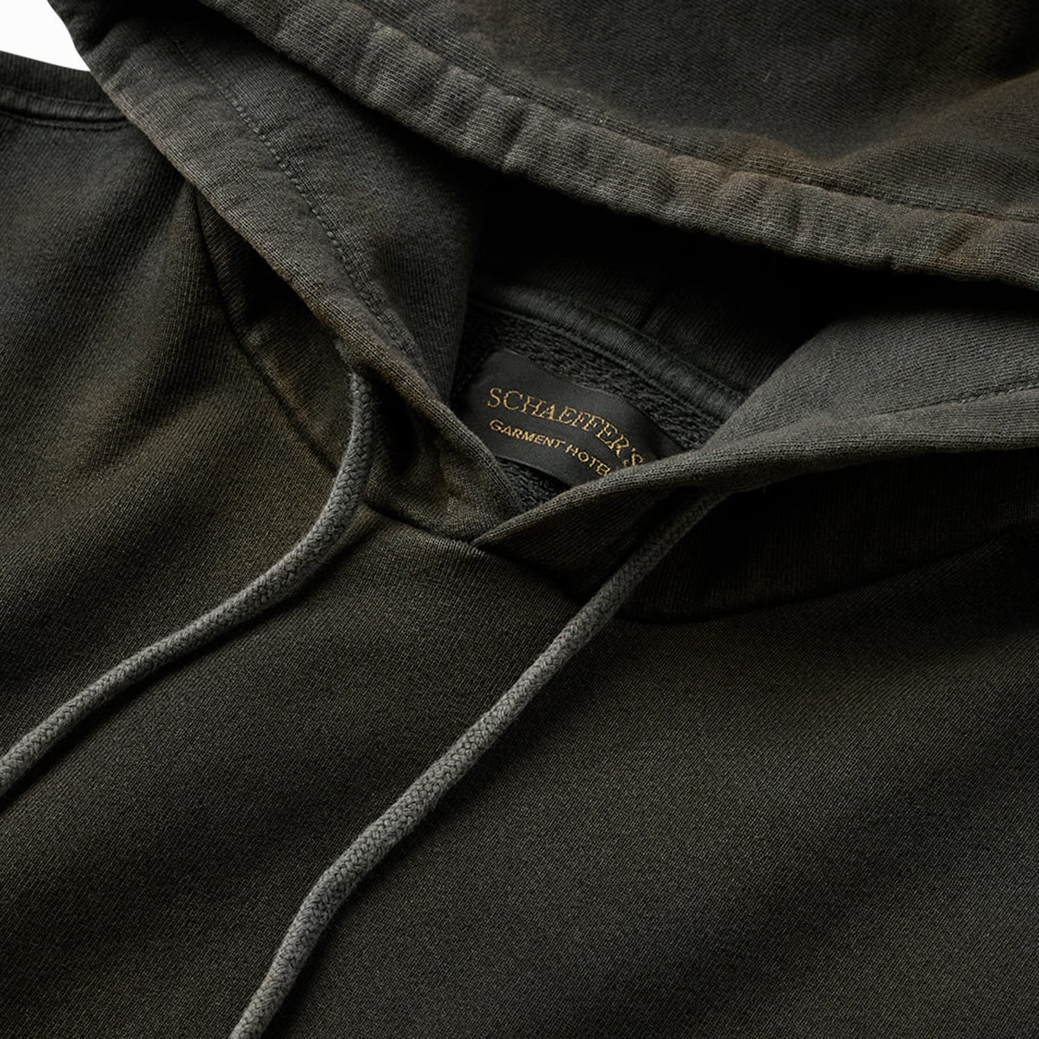 Schaeffer's Garment Hotel 20oz French Terry Oil Dyed & Coated Hoodie