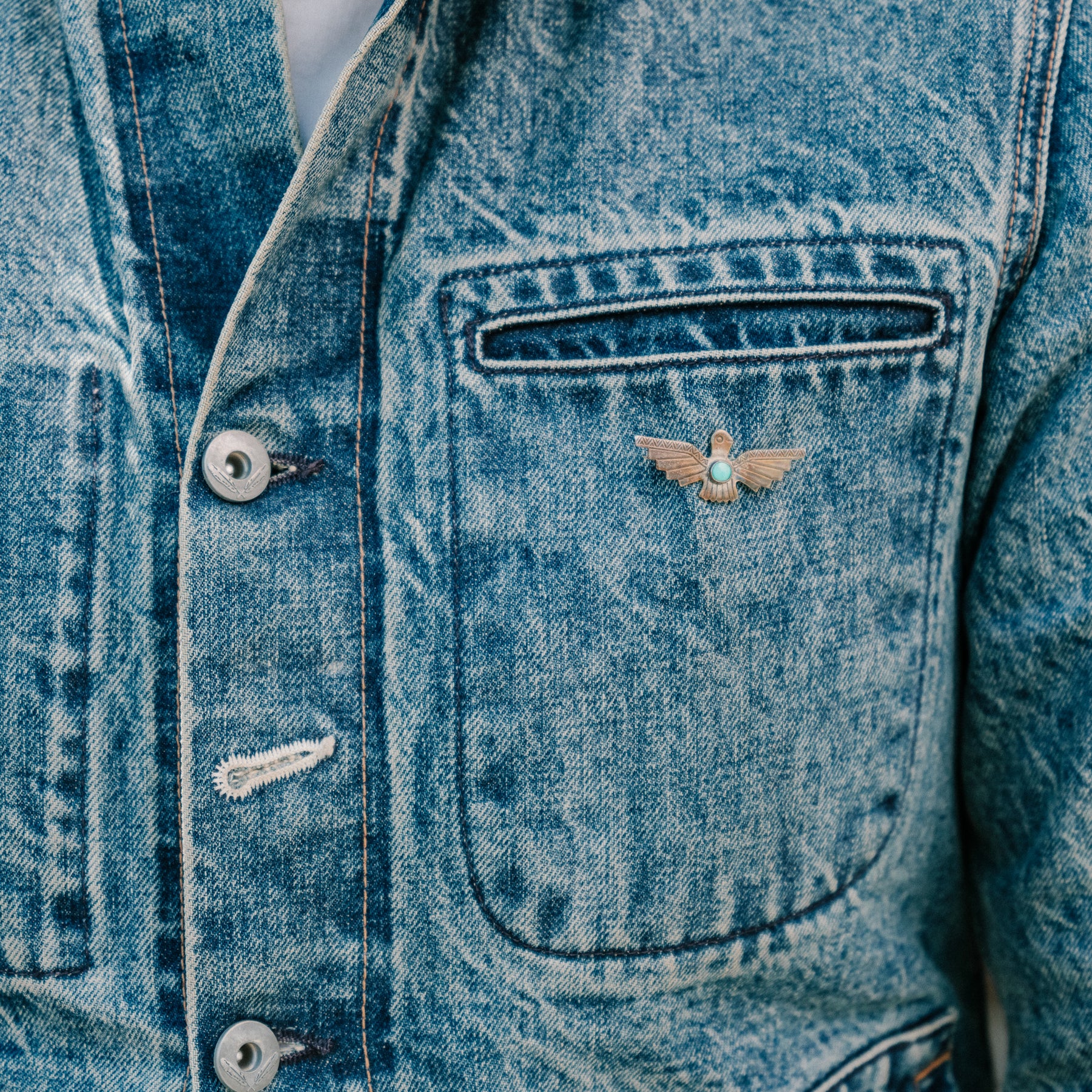 Rogue Territory River Wash Supply Jacket Indigo