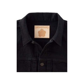 Momotaro MMGJ11025S #002 15.7oz Classic Denim Jacket Black