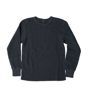 UES 60BW Big Waffle T-Shirt Steel Gray