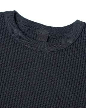 UES 60BW Big Waffle T-Shirt Steel Gray