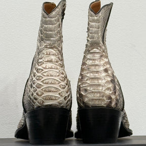 Planet Cowboy Zip Ups Snakeskin Western Boot FINAL SALE