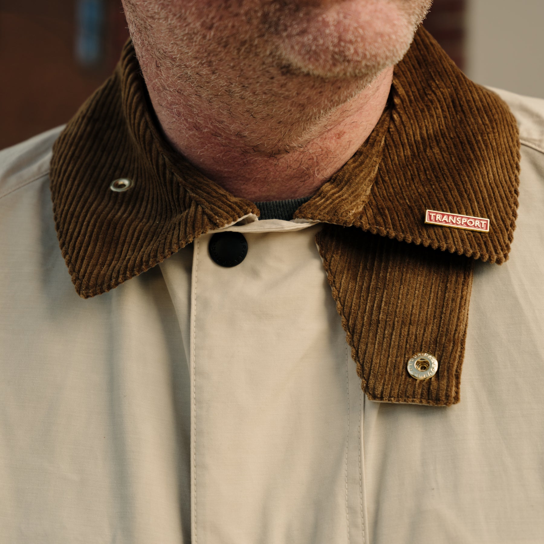 Barbour Transport Casual Jacket Oatmeal FINAL SALE