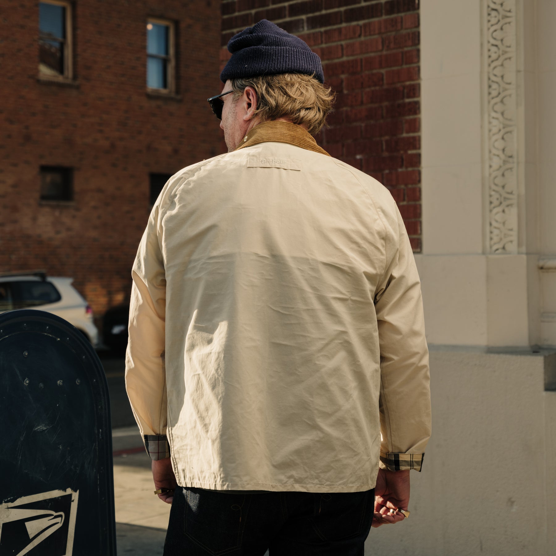 Barbour Transport Casual Jacket Oatmeal FINAL SALE