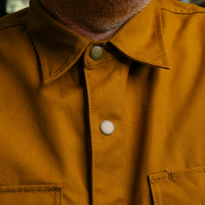 Rogue Territory Patrol Shirt Gold Dry Wax Canvas FINAL SALE