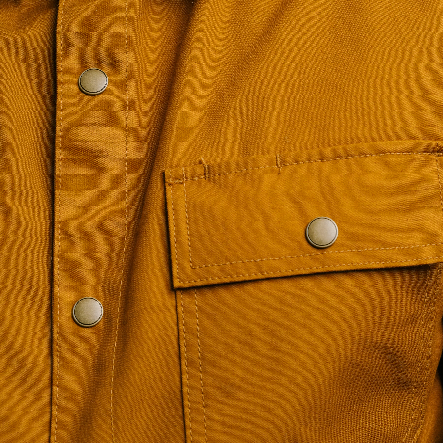 Rogue Territory Patrol Shirt Gold Dry Wax Canvas FINAL SALE
