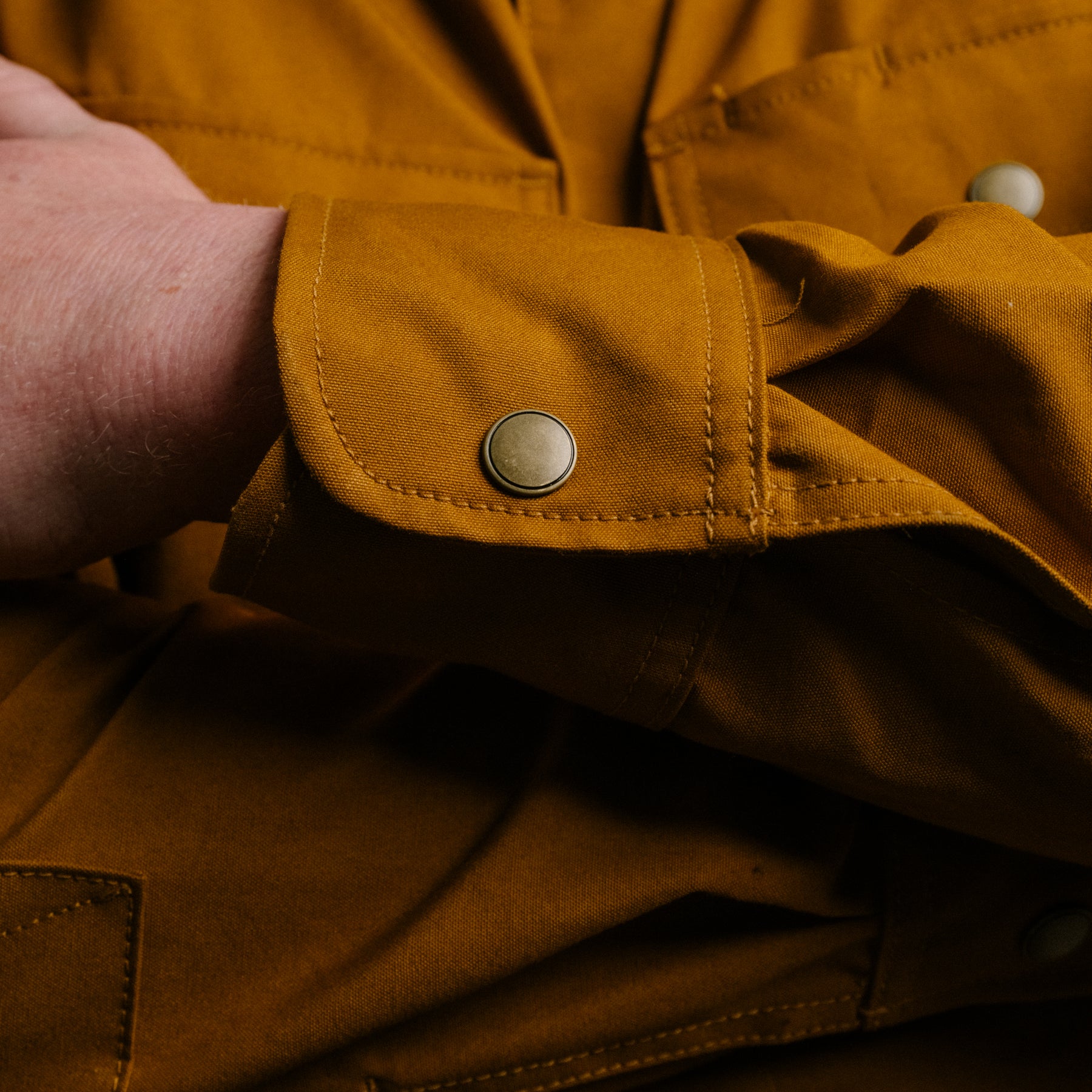 Rogue Territory Patrol Shirt Gold Dry Wax Canvas FINAL SALE