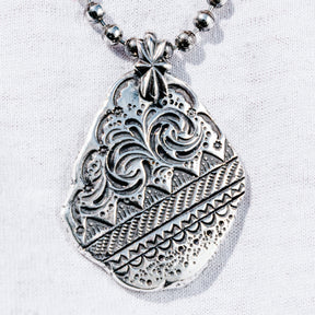 Mt. Hill Silver Sterling Silver Dog Tag Medium