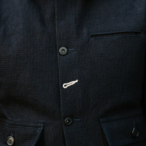 Rogue Territory Ranger Jacket Indigo Sashiko Waffle FINAL SALE