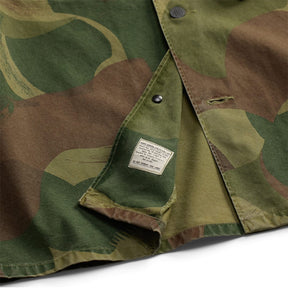 RRL Camo Poplin Overshirt Brush Stroke Camo FINAL SALE