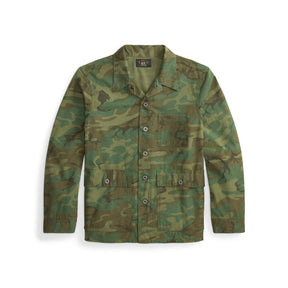 RRL Camo Ripstop Overshirt Camo FINAL SALE