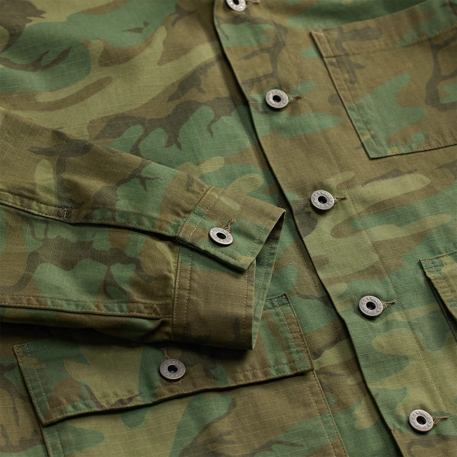 RRL Camo Ripstop Overshirt Camo FINAL SALE