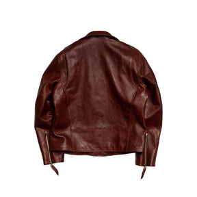 Double Helix Deviant Motorcycle Jacket Burgundy Teacore | SPECIAL ORDER ONLY