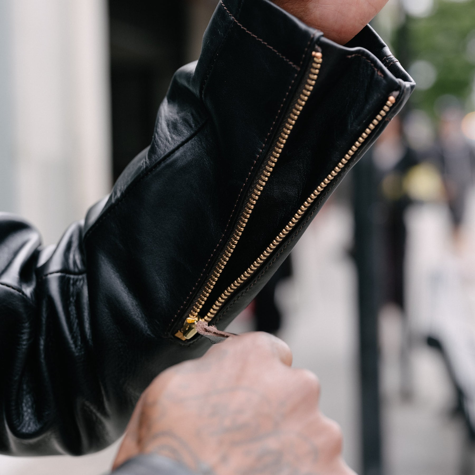 Double Helix Innovator Motorcycle Jacket Black Teacore | SPECIAL ORDER