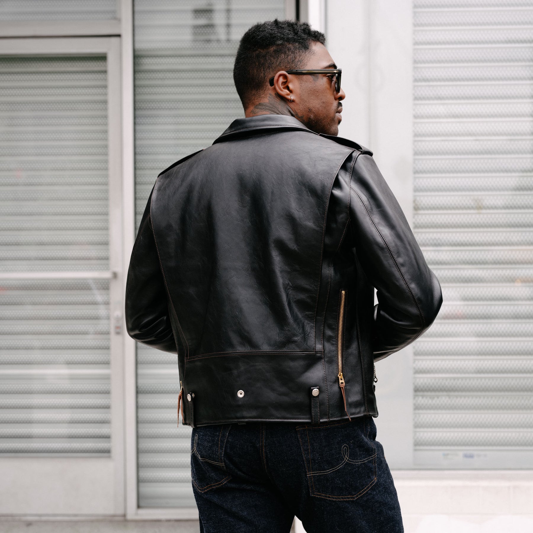 Double Helix Innovator Motorcycle Jacket Black Teacore | SPECIAL ORDER