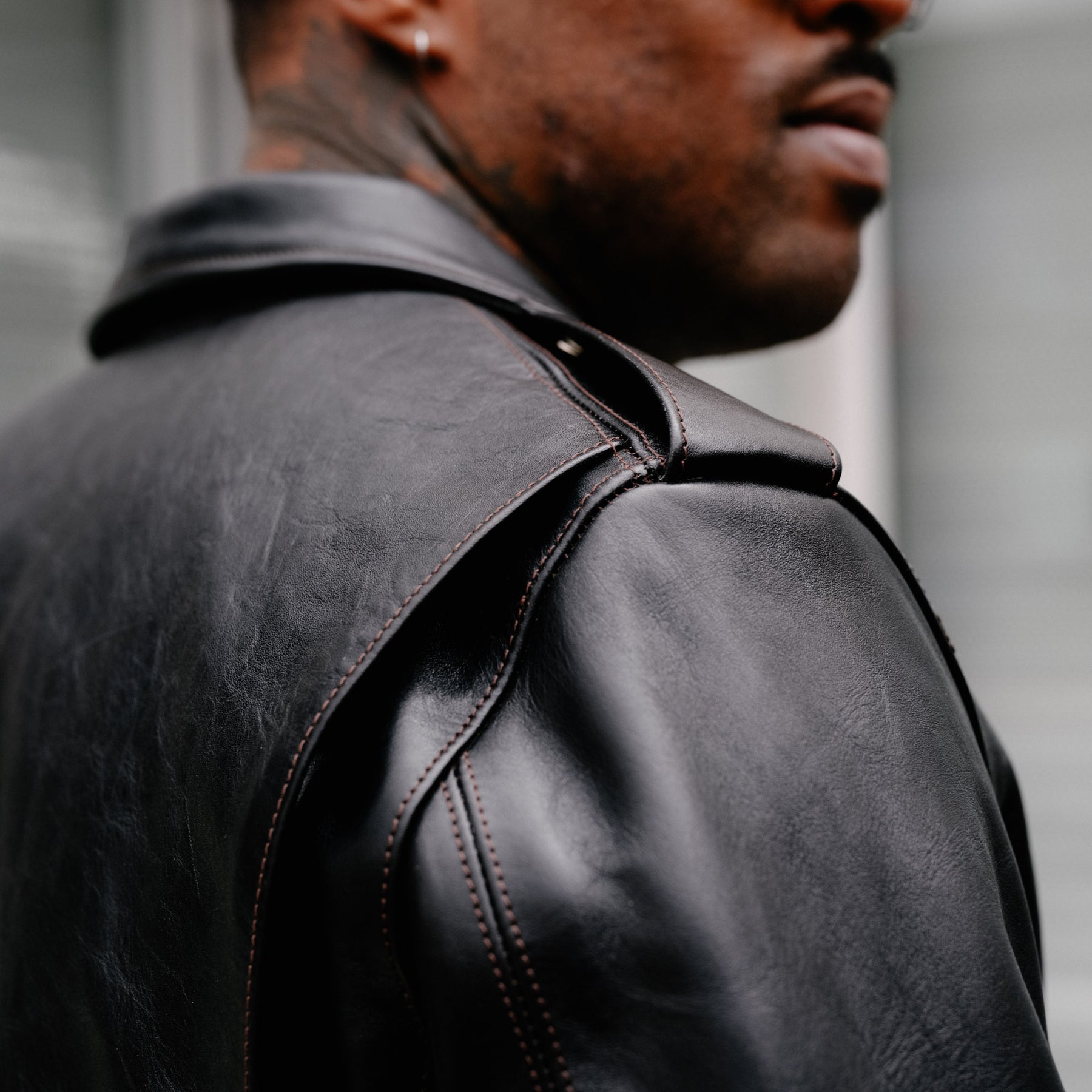Double Helix Innovator Motorcycle Jacket Black Teacore | SPECIAL ORDER