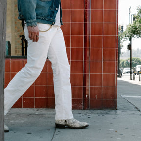 Schaeffer's Garment Hotel x SOP 103 Tall Straight Jean White FINAL SALE