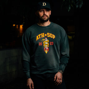 All-Time High x Snake Oil Provisions Collab Crewneck Ash FINAL SALE