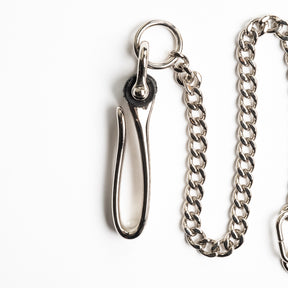 The Black Acre Solid Nickel Wallet Chain