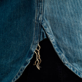 RRL Herringbone Twill Work Shirt Faded Indigo