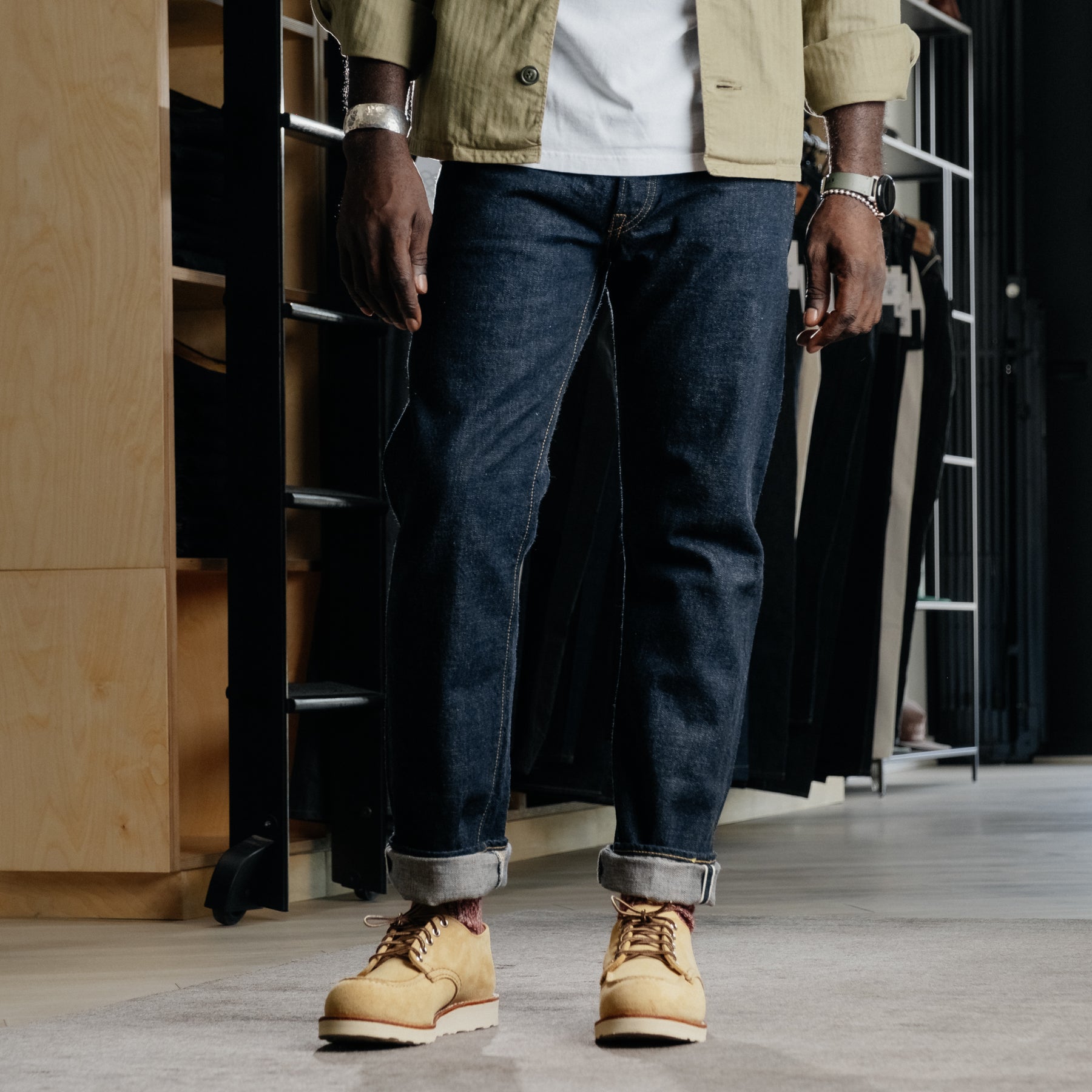 Full Count 1108XXW Straight Jean Indigo