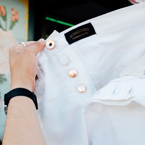 Schaeffer's Garment Hotel x SOP 103 Tall Straight Jean White FINAL SALE