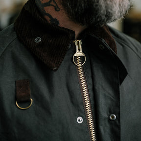 Barbour Spey Wax Jacket Sage
