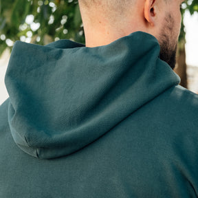 Snake Oil Provisions French Terry Loopback Hoodie Emerald FINAL SALE