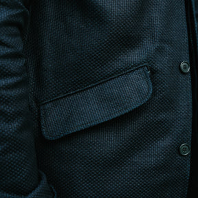 Rouge Territory x Snake Oil Provisions Sashiko Trench Coat FINAL SALE Indigo