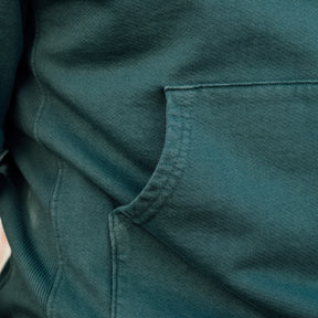 Snake Oil Provisions French Terry Loopback Hoodie Emerald FINAL SALE