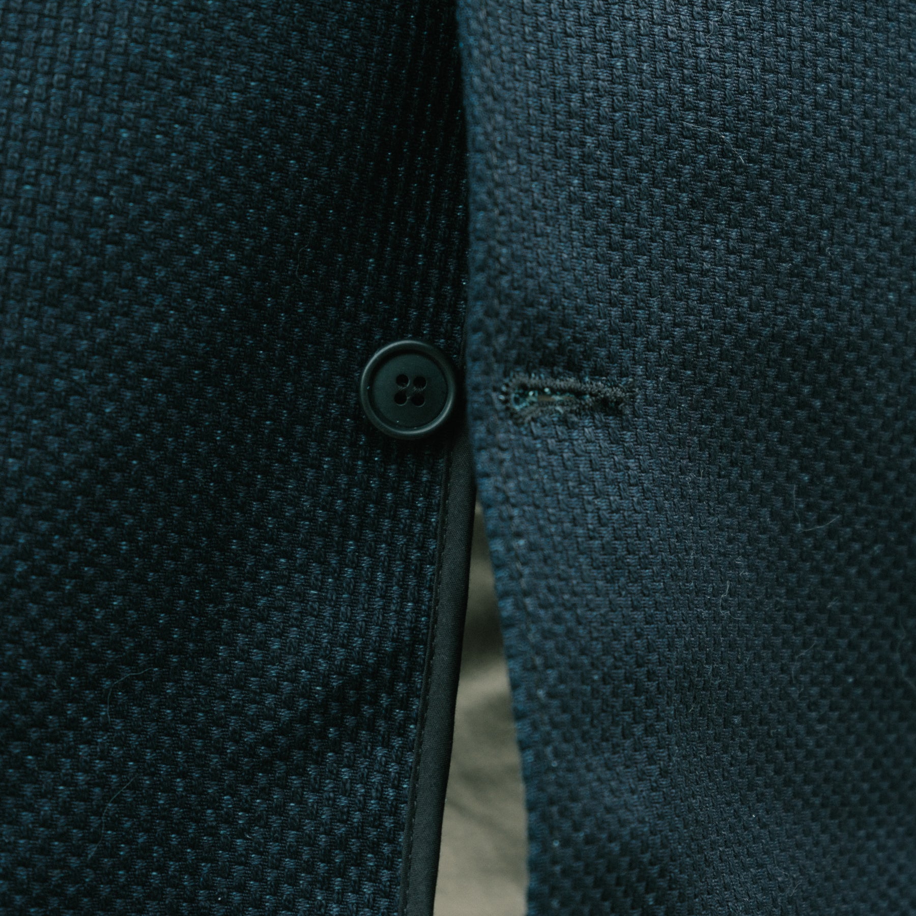 Rouge Territory x Snake Oil Provisions Sashiko Trench Coat FINAL SALE Indigo