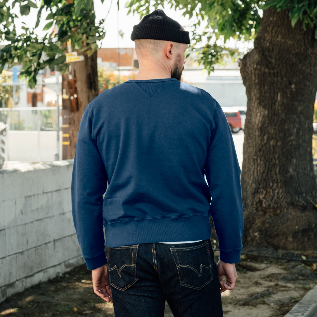 Snake Oil Provisions French Terry Loopback Crewneck Dusk FINAL SALE
