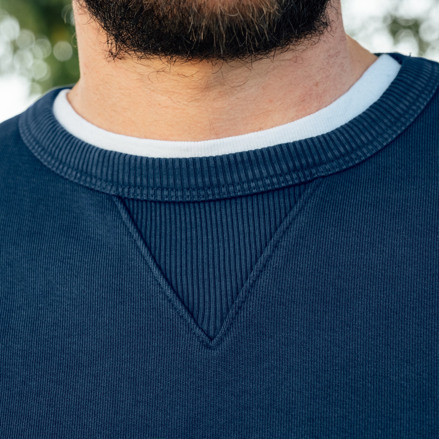 Snake Oil Provisions French Terry Loopback Crewneck Dusk FINAL SALE