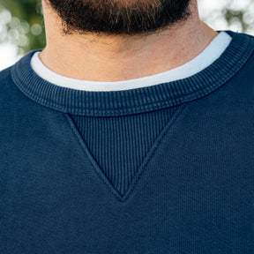 Snake Oil Provisions French Terry Loopback Crewneck Dusk FINAL SALE