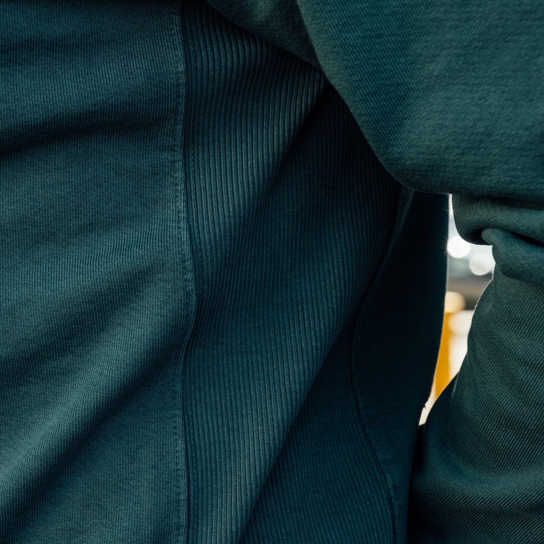 Snake Oil Provisions French Terry Loopback Crewneck Emerald FINAL SALE