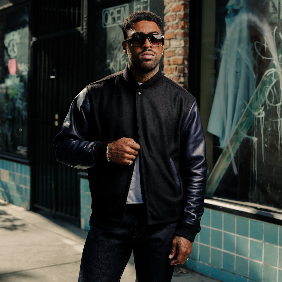 Snake Oil Provisions x Golden Bear Modified Varsity Jacket