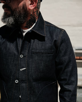 Rogue Territory Supply Jacket 15oz Indigo Redline