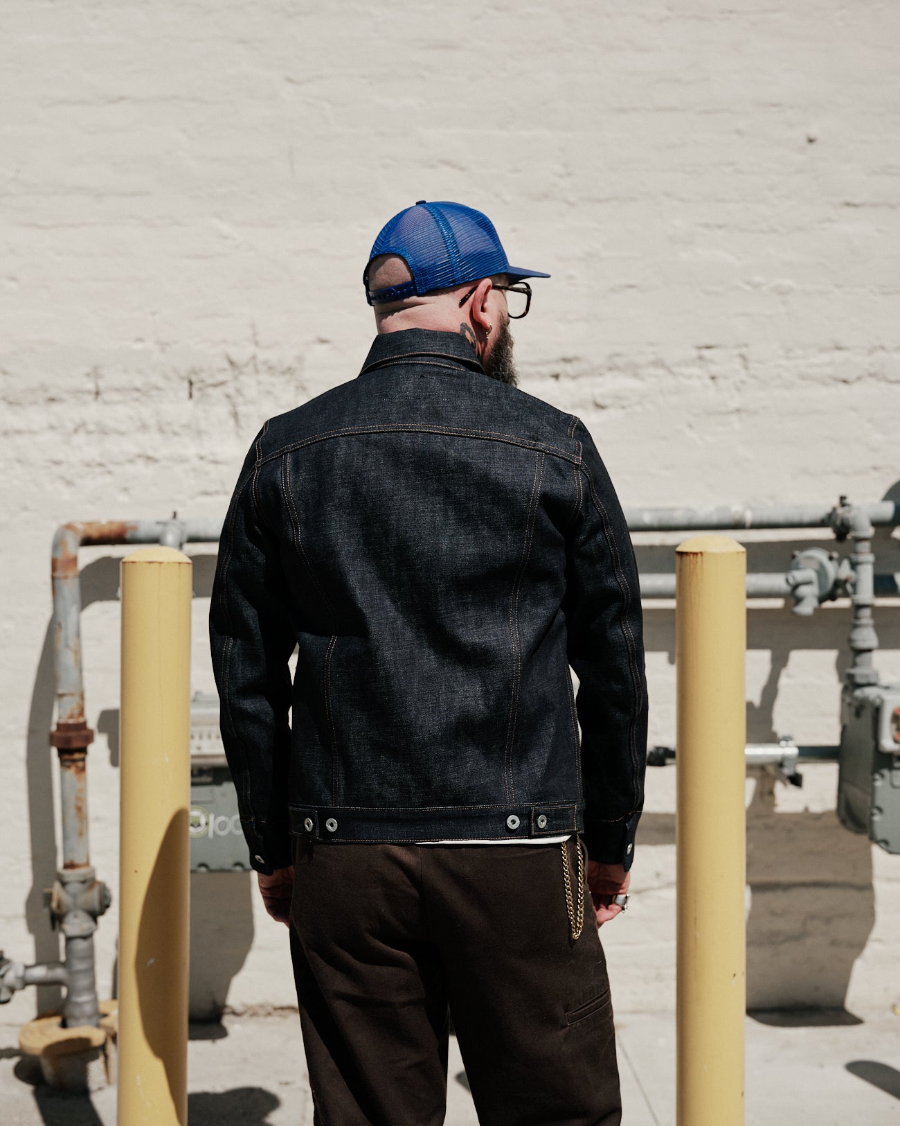Rogue Territory Supply Jacket 15oz Indigo Redline