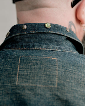 RRL Ridgewood Studded Denim Trucker Jacket