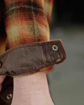 RRL Wool-Blend Camp Shirt Orange/ Yellow