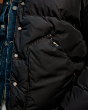 RRL Quilted Shearling-Collar Jacket Onyx