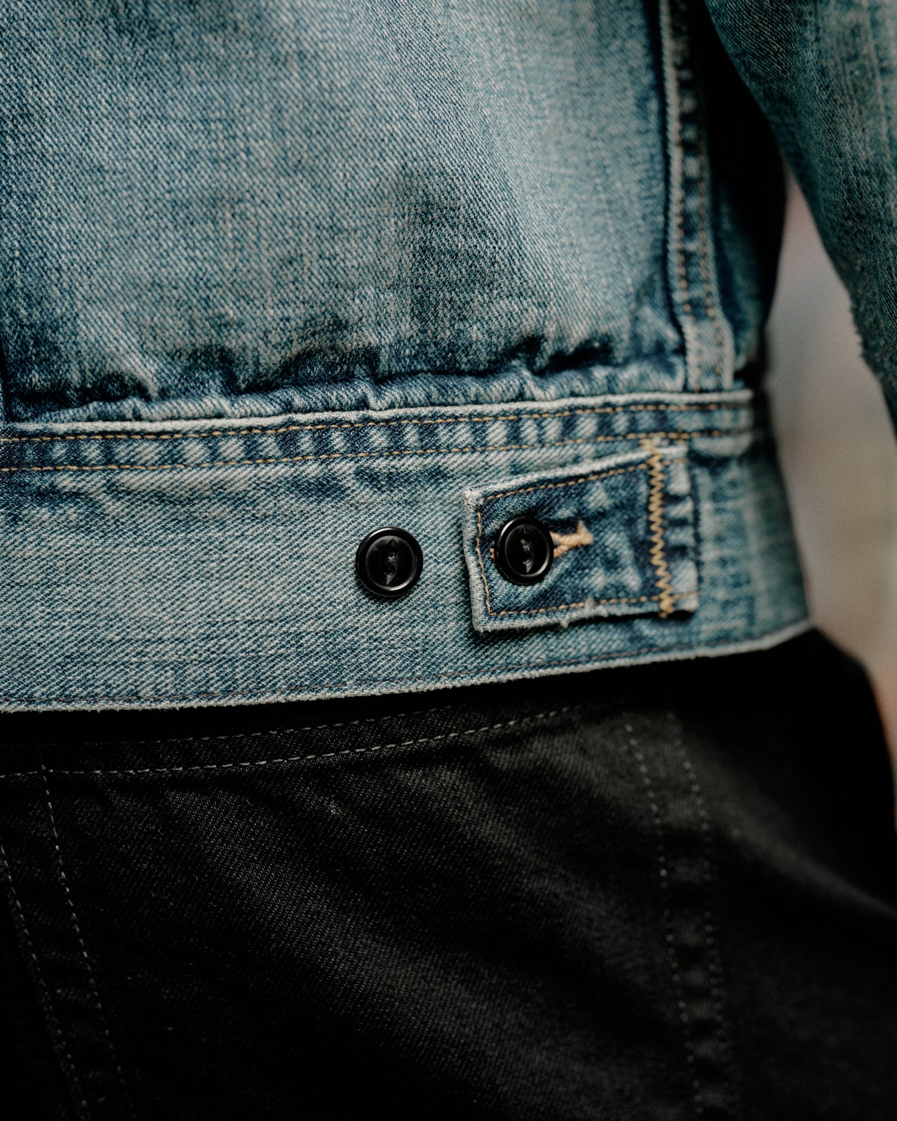RRL Leeland Indigo Denim Trucker Jacket